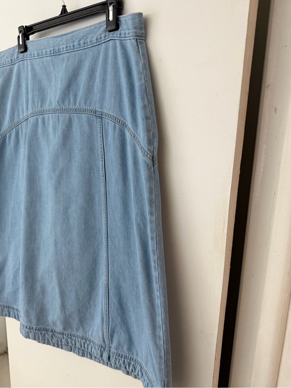 Old Navy Light Blue Denim A‑Line Skirt Jean skirt - Picture 5 of 6